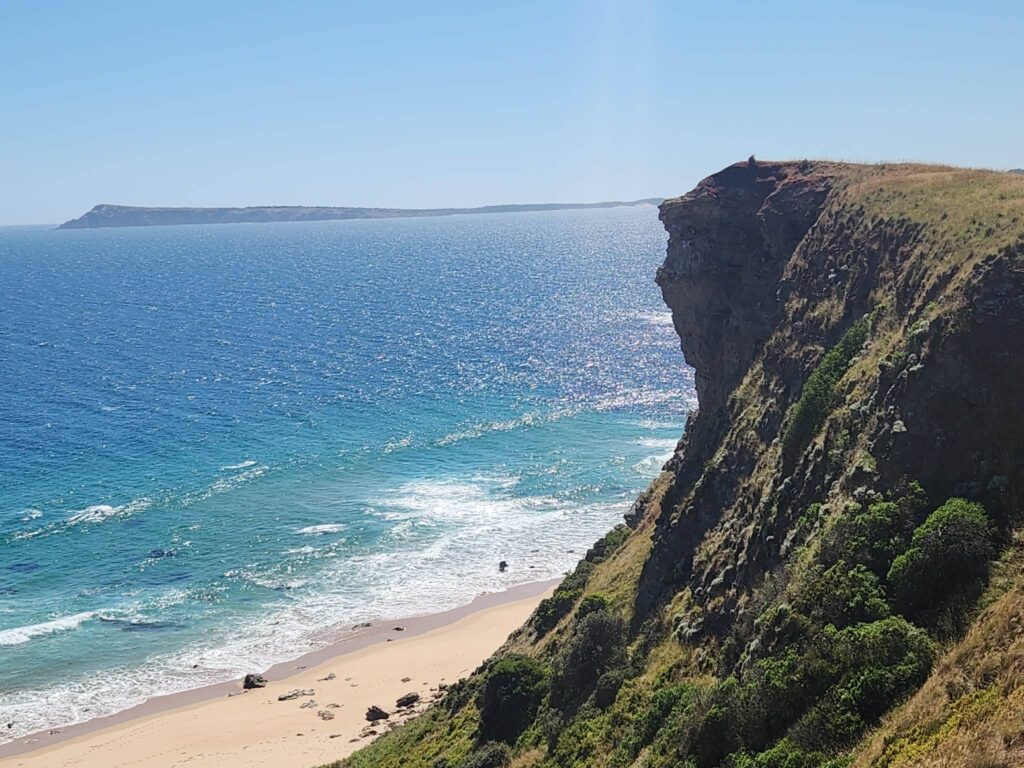 Rugged Cliff on George Bass Coastal Trail